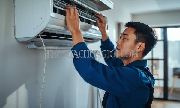 thợ tháo lắp máy lạnh tại hóc môn
