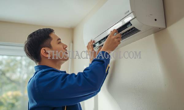 thợ tháo lắp máy lạnh tại mỏ cày bắc uy tín