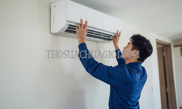 thợ tháo lắp máy lạnh tại nhà bè
