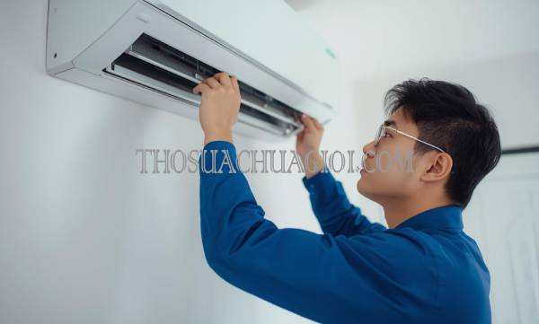 Thợ tháo lắp máy lạnh tại Quận 10 chất lượng 25 phút có