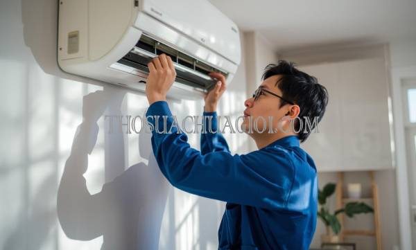 thợ tháo lắp máy lạnh tại tân bình uy tín
