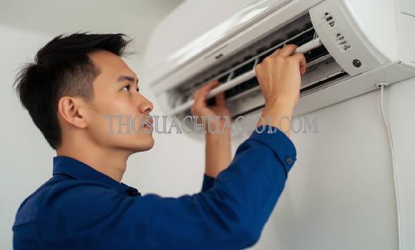 thợ sửa máy lạnh tại tăng tiến uy tín