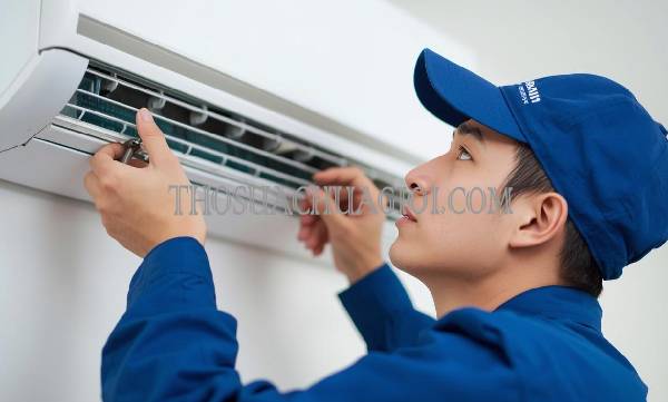 thợ tháo lắp máy lạnh tại võ cường uy tín