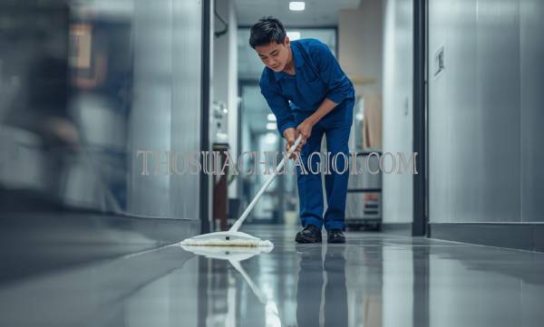 Thợ vệ sinh công nghiệp tại Phú Nhuận giá rẻ 20 phút có mặt