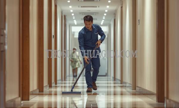 Thợ vệ sinh công nghiệp tại Quận 1 giá rẻ 20 phút có mặt