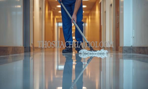 thợ vệ sinh công nghiệp tại quận 10 giá rẻ