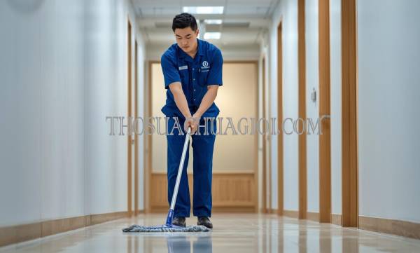 thợ vệ sinh công nghiệp tại quận 4 uy tín
