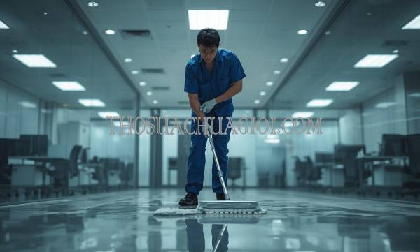 thợ vệ sinh công nghiệp tại quận 5