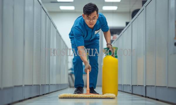 thợ vệ sinh công nghiệp tại quận 8 uy tín