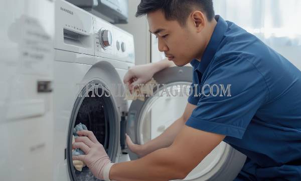 Thợ vệ sinh máy giặt tại Ba Tri liên hệ 10 phút có