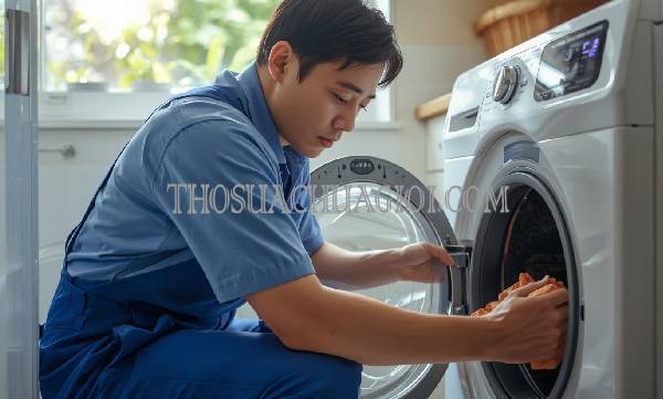 Thợ vệ sinh máy giặt tại Chợ Lách liên hệ 10 phút có