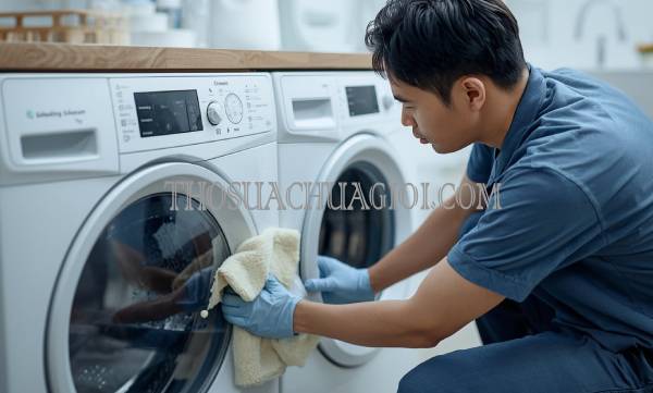 Thợ vệ sinh máy giặt tại Điện Ngọc uy tín 15 phút đến nơi