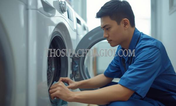 Thợ vệ sinh máy giặt tại Hòa Trị liên hệ 10 phút có
