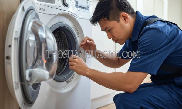 Thợ vệ sinh máy giặt tại Quận 5 chất lượng 25 phút có