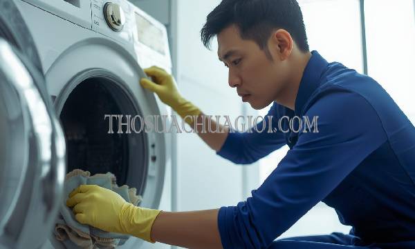 thợ vệ sinh máy giặt tại thị cầu