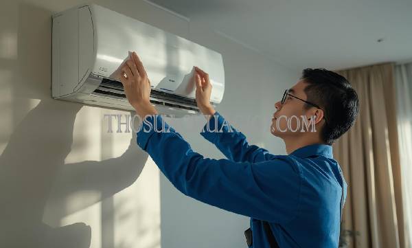 thợ vệ sinh máy lạnh tại ba tri uy tín