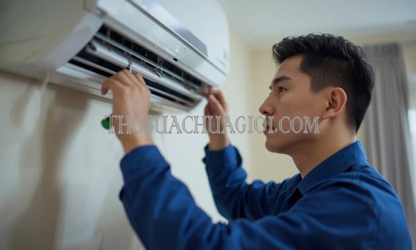 thợ vệ sinh máy lạnh tại bình chánh giá rẻ