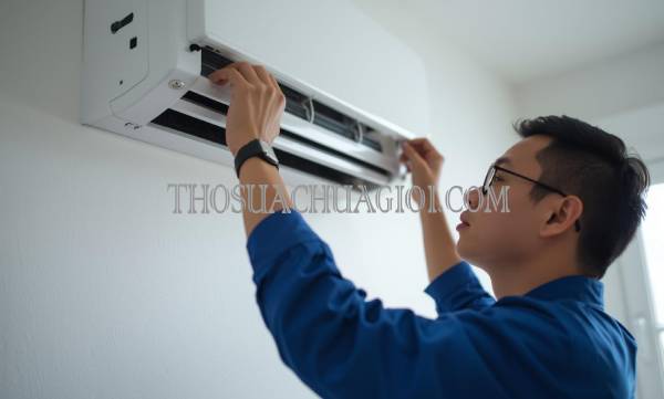 thợ vệ sinh máy lạnh tại bình chánh uy tín
