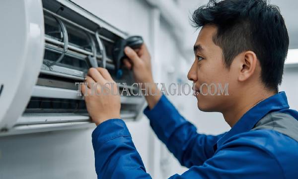 thợ vệ sinh máy lạnh tại bình chánh