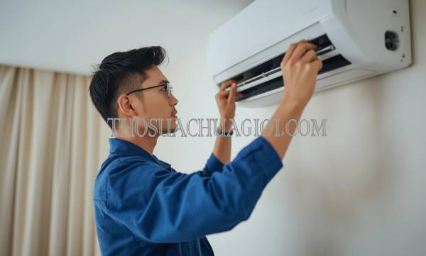 Thợ vệ sinh máy lạnh tại Bình Tân uy tín 15 phút đến nơi