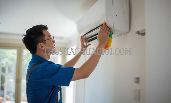 thợ vệ sinh máy lạnh tại chợ lách uy tín