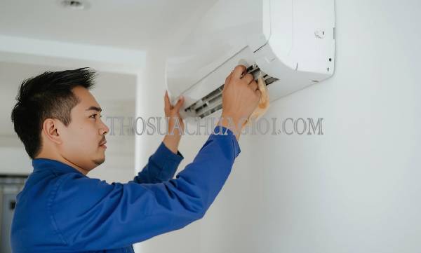 thợ vệ sinh máy lạnh tại đại phúc uy tín