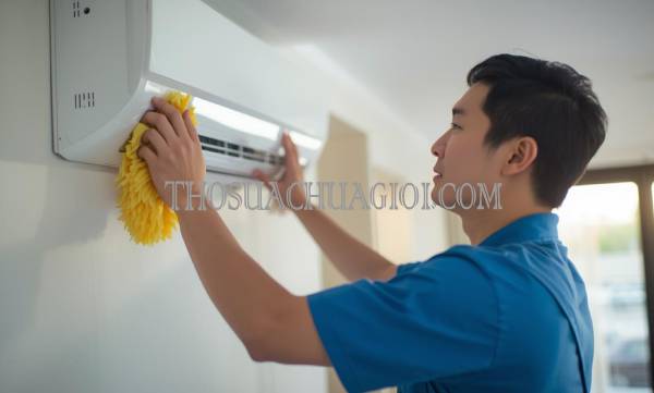 thợ sửa máy lạnh tại điện dương giá rẻ