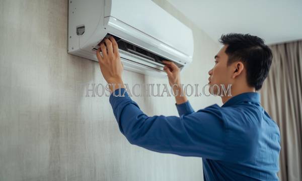 Thợ vệ sinh máy lạnh tại Điện Dương liên hệ 10 phút có