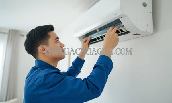 Thợ vệ sinh máy lạnh tại Gò Vấp uy tín 15 phút đến nơi