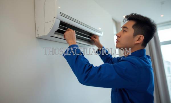 thợ vệ sinh máy lạnh tại hòa an uy tín