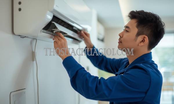 thợ vệ sinh máy lạnh tại hòa trị giá rẻ