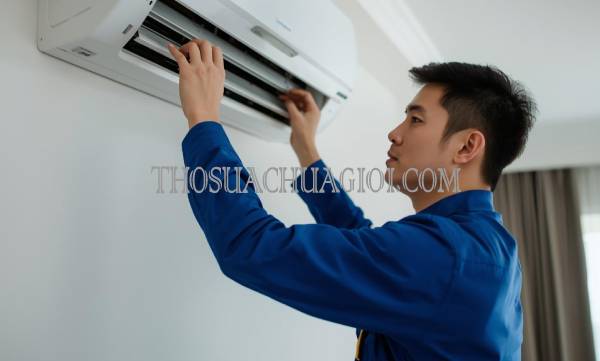 Thợ vệ sinh máy lạnh tại Hòa Trị uy tín 15 phút đến nơi