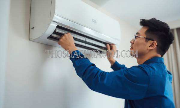 Thợ vệ sinh máy lạnh tại Hóc Môn chất lượng 25 phút có