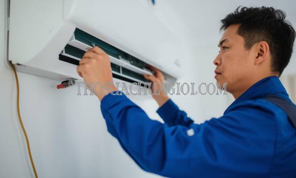 thợ vệ sinh máy lạnh tại hóc môn giá rẻ
