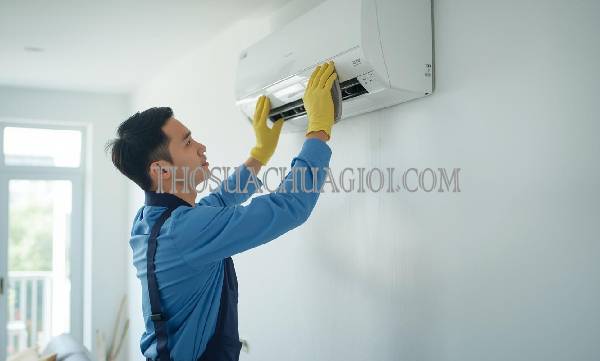 thợ vệ sinh máy lạnh tại mỏ cày bắc uy tín