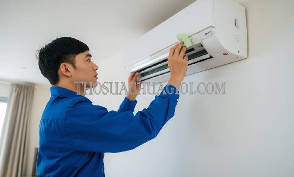 thợ vệ sinh máy lạnh tại mỏ cày nam giá rẻ