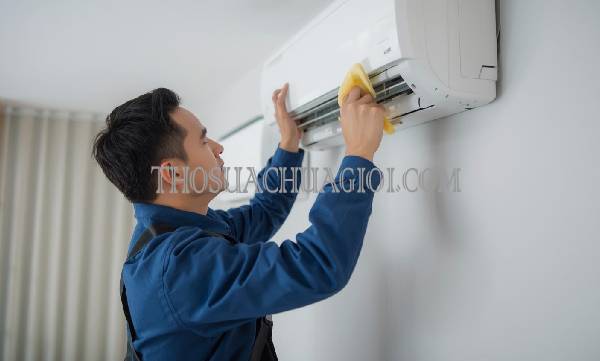 thợ vệ sinh máy lạnh tại mỏ cày nam uy tín