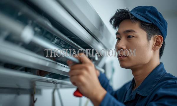 thợ vệ sinh máy lạnh tại nhà bè