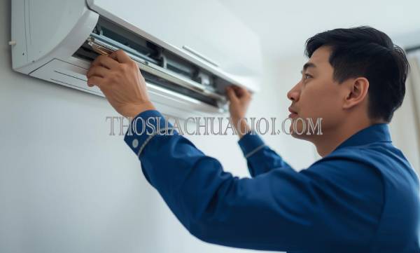 thợ vệ sinh máy lạnh tại núi thành giá rẻ