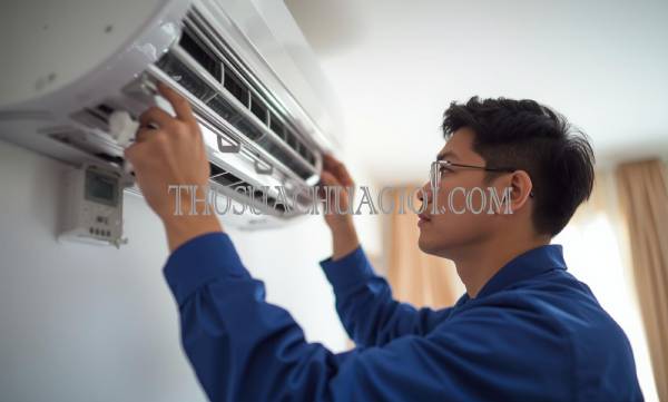 thợ vệ sinh máy lạnh tại phú nhuận giá rẻ
