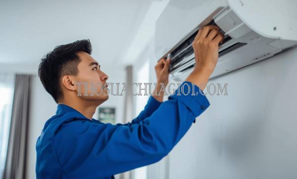 thợ vệ sinh máy lạnh tại phú ninh uy tín