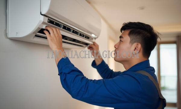 thợ vệ sinh máy lạnh tại quận 12 uy tín