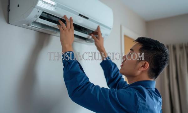 thợ vệ sinh máy lạnh tại quang châu giá rẻ