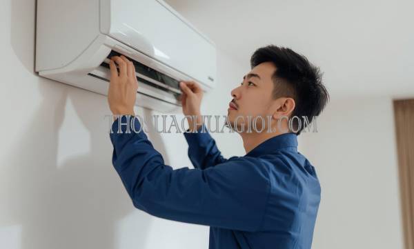 Thợ vệ sinh máy lạnh tại Tam Ngọc uy tín 15 phút đến nơi