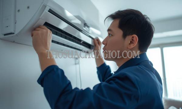 thợ vệ sinh máy lạnh tại tân bình giá rẻ