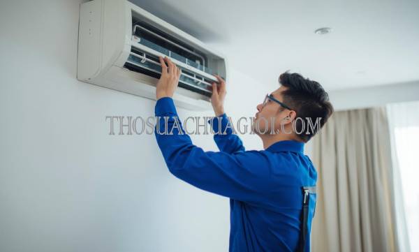 thợ vệ sinh máy lạnh tại tân bình uy tín