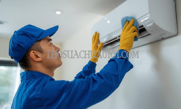 thợ vệ sinh máy lạnh tại tăng tiến