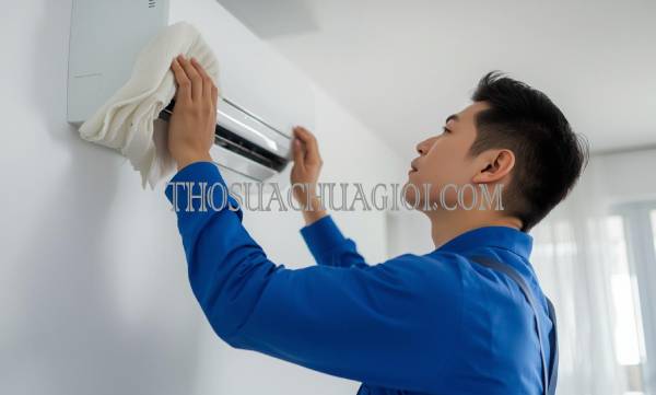 thợ vệ sinh máy lạnh tại vĩnh điện giá rẻ