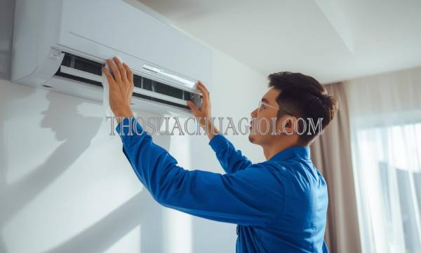 thợ vệ sinh máy lạnh tại vĩnh điện uy tín