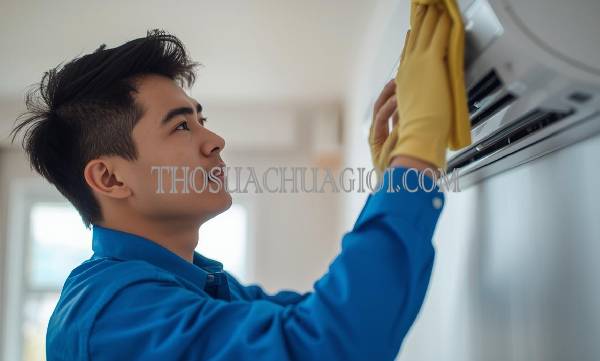 thợ vệ sinh máy lạnh tại võ cường giá rẻ